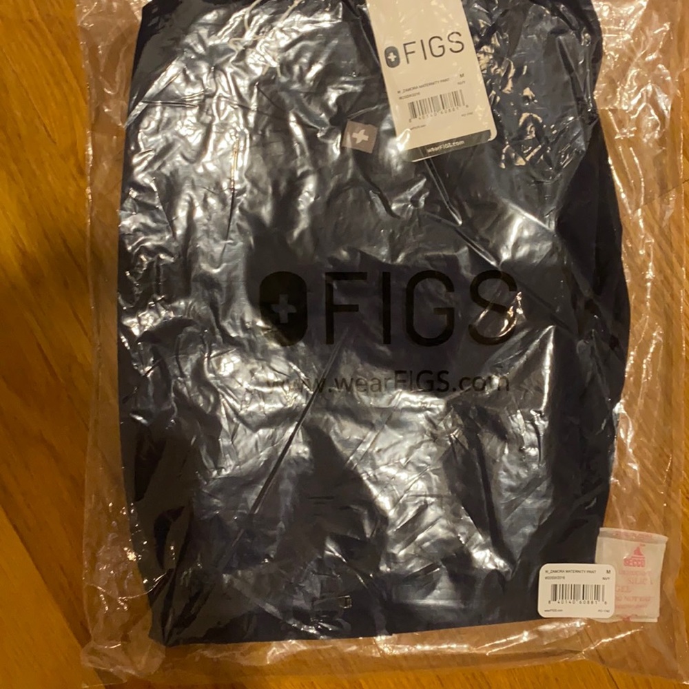 Figs maternity Zamora jogger pants in medium navy